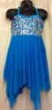 Contemporary Turquoise Sequin Lyrical Slow Dance Dress